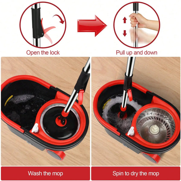 Easy Spin Mop Cleaning Kit